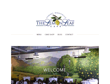 Tablet Screenshot of lemonleaf.com